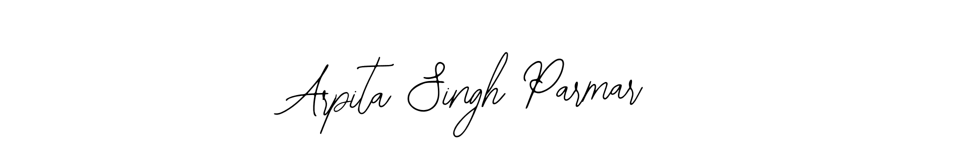 Also You can easily find your signature by using the search form. We will create Arpita Singh Parmar name handwritten signature images for you free of cost using Bearetta-2O07w sign style. Arpita Singh Parmar signature style 12 images and pictures png