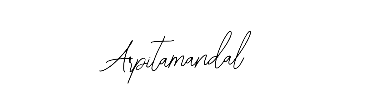 if you are searching for the best signature style for your name Arpitamandal. so please give up your signature search. here we have designed multiple signature styles  using Bearetta-2O07w. Arpitamandal signature style 12 images and pictures png