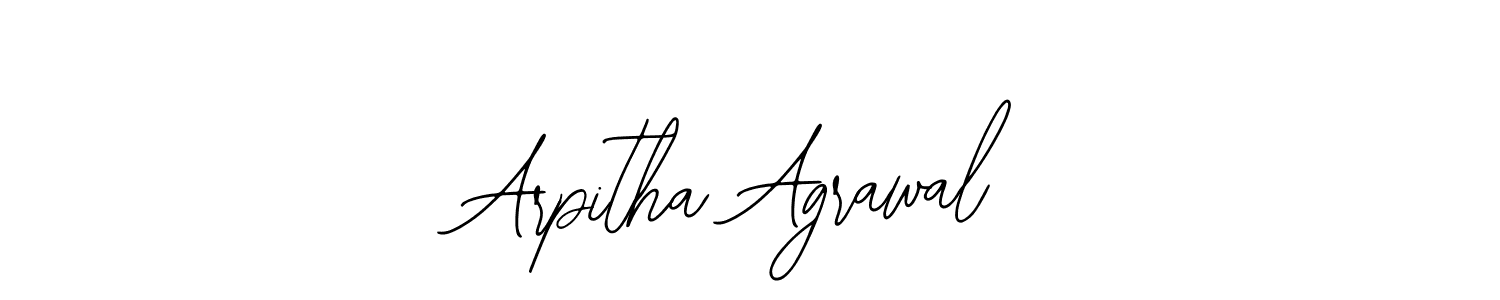 Make a beautiful signature design for name Arpitha Agrawal. Use this online signature maker to create a handwritten signature for free. Arpitha Agrawal signature style 12 images and pictures png