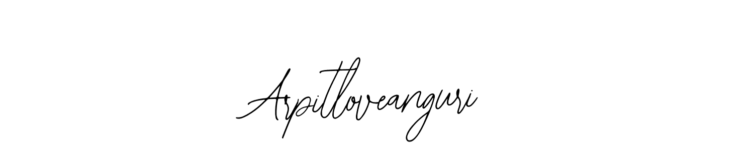 Design your own signature with our free online signature maker. With this signature software, you can create a handwritten (Bearetta-2O07w) signature for name Arpitloveanguri. Arpitloveanguri signature style 12 images and pictures png