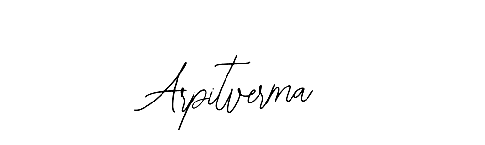 Make a beautiful signature design for name Arpitverma. With this signature (Bearetta-2O07w) style, you can create a handwritten signature for free. Arpitverma signature style 12 images and pictures png
