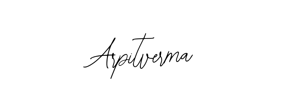 Also You can easily find your signature by using the search form. We will create Arpitverma name handwritten signature images for you free of cost using Bearetta-2O07w sign style. Arpitverma signature style 12 images and pictures png