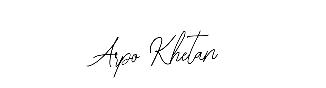 Best and Professional Signature Style for Arpo Khetan. Bearetta-2O07w Best Signature Style Collection. Arpo Khetan signature style 12 images and pictures png