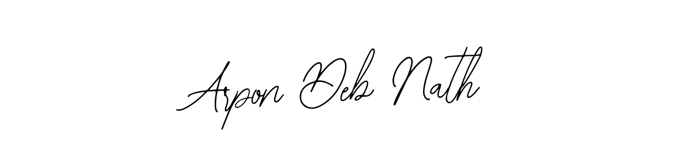 Also we have Arpon Deb Nath name is the best signature style. Create professional handwritten signature collection using Bearetta-2O07w autograph style. Arpon Deb Nath signature style 12 images and pictures png