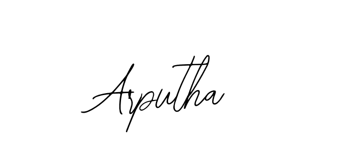 Make a beautiful signature design for name Arputha. With this signature (Bearetta-2O07w) style, you can create a handwritten signature for free. Arputha signature style 12 images and pictures png