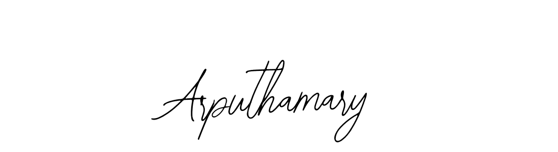 Make a beautiful signature design for name Arputhamary. Use this online signature maker to create a handwritten signature for free. Arputhamary signature style 12 images and pictures png