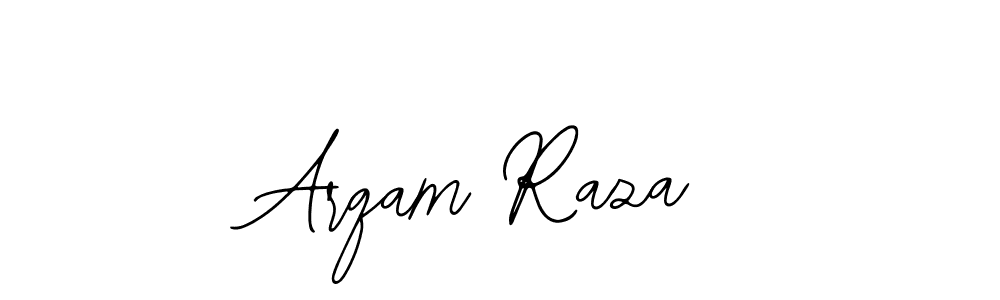 Make a beautiful signature design for name Arqam Raza. Use this online signature maker to create a handwritten signature for free. Arqam Raza signature style 12 images and pictures png