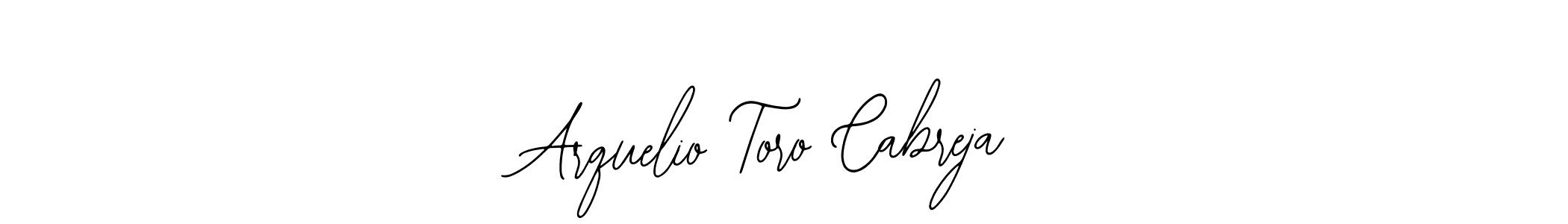 It looks lik you need a new signature style for name Arquelio Toro Cabreja. Design unique handwritten (Bearetta-2O07w) signature with our free signature maker in just a few clicks. Arquelio Toro Cabreja signature style 12 images and pictures png