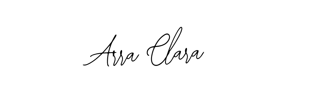 The best way (Bearetta-2O07w) to make a short signature is to pick only two or three words in your name. The name Arra Clara include a total of six letters. For converting this name. Arra Clara signature style 12 images and pictures png