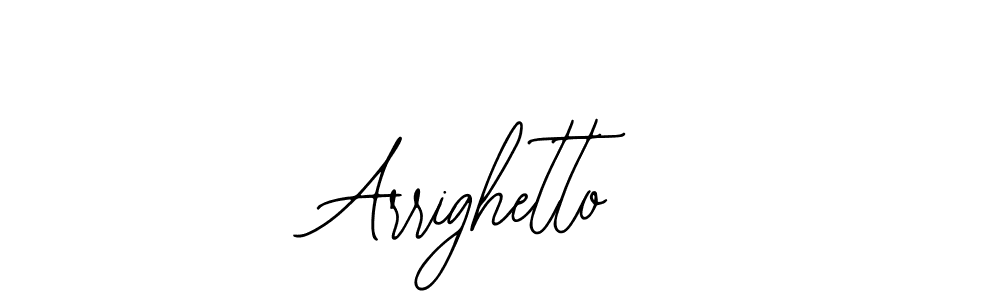 Bearetta-2O07w is a professional signature style that is perfect for those who want to add a touch of class to their signature. It is also a great choice for those who want to make their signature more unique. Get Arrighetto name to fancy signature for free. Arrighetto signature style 12 images and pictures png