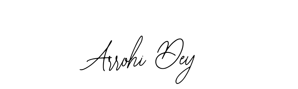 You should practise on your own different ways (Bearetta-2O07w) to write your name (Arrohi Dey) in signature. don't let someone else do it for you. Arrohi Dey signature style 12 images and pictures png