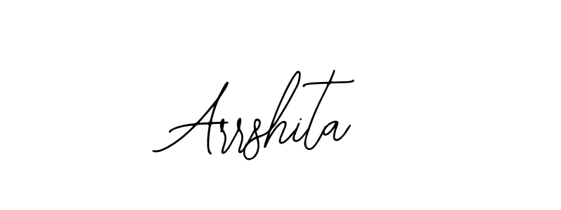 How to make Arrshita name signature. Use Bearetta-2O07w style for creating short signs online. This is the latest handwritten sign. Arrshita signature style 12 images and pictures png