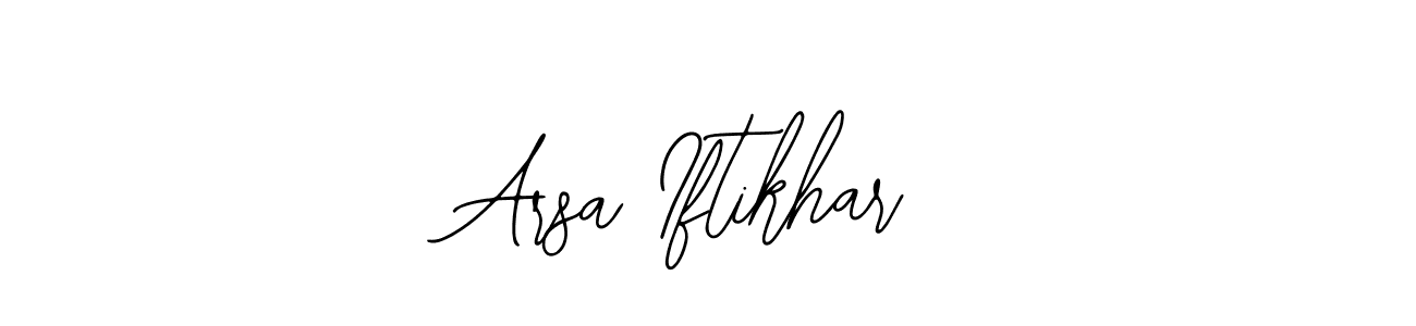 Similarly Bearetta-2O07w is the best handwritten signature design. Signature creator online .You can use it as an online autograph creator for name Arsa Iftikhar. Arsa Iftikhar signature style 12 images and pictures png