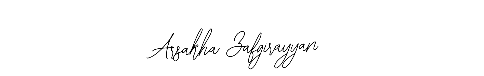 Also we have Arsakha Zafgirayyan name is the best signature style. Create professional handwritten signature collection using Bearetta-2O07w autograph style. Arsakha Zafgirayyan signature style 12 images and pictures png
