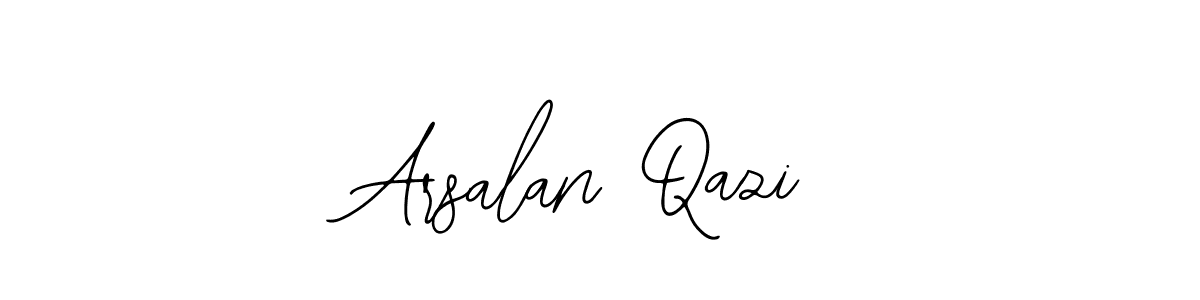 Design your own signature with our free online signature maker. With this signature software, you can create a handwritten (Bearetta-2O07w) signature for name Arsalan Qazi. Arsalan Qazi signature style 12 images and pictures png