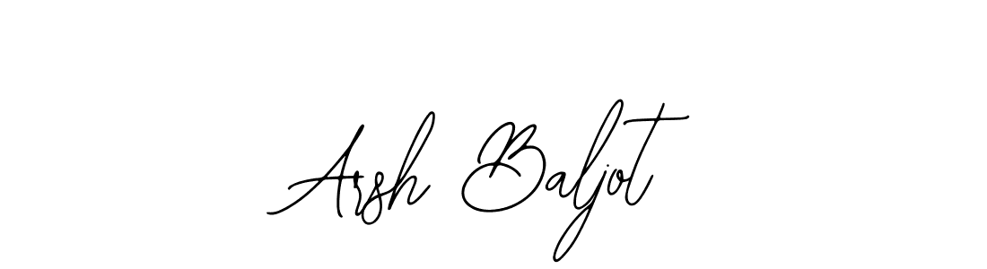 It looks lik you need a new signature style for name Arsh Baljot. Design unique handwritten (Bearetta-2O07w) signature with our free signature maker in just a few clicks. Arsh Baljot signature style 12 images and pictures png