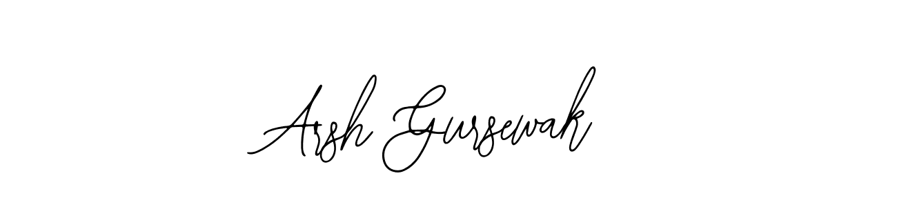 Make a short Arsh Gursewak signature style. Manage your documents anywhere anytime using Bearetta-2O07w. Create and add eSignatures, submit forms, share and send files easily. Arsh Gursewak signature style 12 images and pictures png