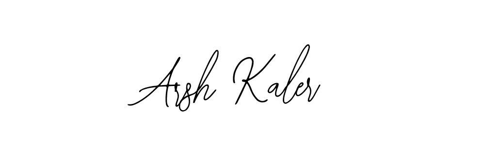 Also we have Arsh Kaler name is the best signature style. Create professional handwritten signature collection using Bearetta-2O07w autograph style. Arsh Kaler signature style 12 images and pictures png