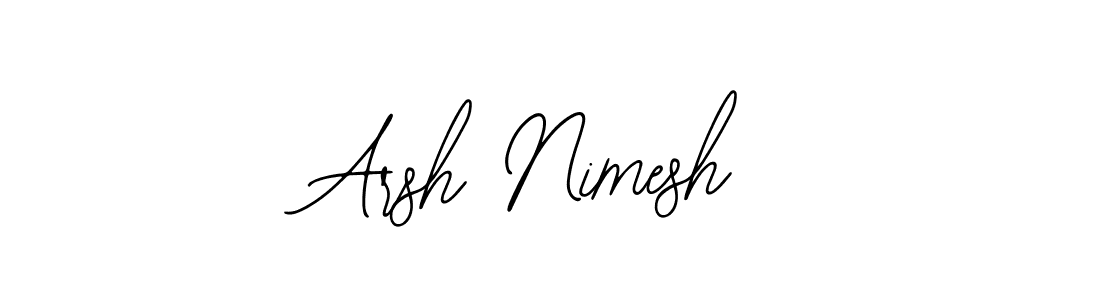 Make a beautiful signature design for name Arsh Nimesh. With this signature (Bearetta-2O07w) style, you can create a handwritten signature for free. Arsh Nimesh signature style 12 images and pictures png