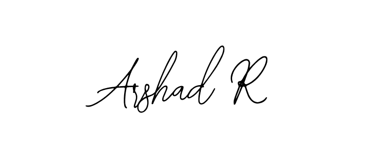 Make a beautiful signature design for name Arshad R. Use this online signature maker to create a handwritten signature for free. Arshad R signature style 12 images and pictures png