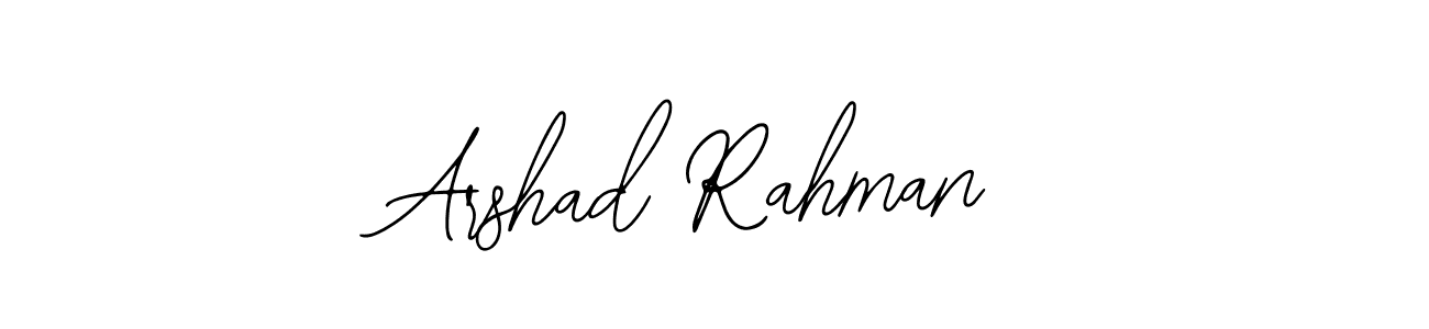 Also we have Arshad Rahman name is the best signature style. Create professional handwritten signature collection using Bearetta-2O07w autograph style. Arshad Rahman signature style 12 images and pictures png