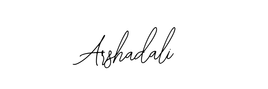 Also we have Arshadali name is the best signature style. Create professional handwritten signature collection using Bearetta-2O07w autograph style. Arshadali signature style 12 images and pictures png