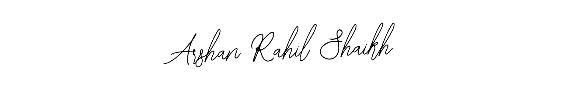 if you are searching for the best signature style for your name Arshan Rahil Shaikh. so please give up your signature search. here we have designed multiple signature styles  using Bearetta-2O07w. Arshan Rahil Shaikh signature style 12 images and pictures png