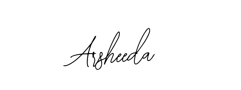 How to Draw Arsheeda signature style? Bearetta-2O07w is a latest design signature styles for name Arsheeda. Arsheeda signature style 12 images and pictures png