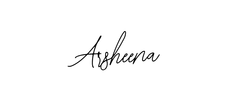 Create a beautiful signature design for name Arsheena. With this signature (Bearetta-2O07w) fonts, you can make a handwritten signature for free. Arsheena signature style 12 images and pictures png