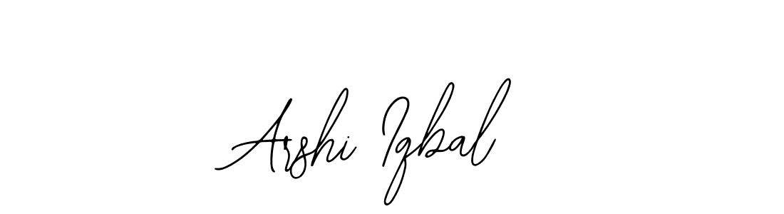 Arshi Iqbal stylish signature style. Best Handwritten Sign (Bearetta-2O07w) for my name. Handwritten Signature Collection Ideas for my name Arshi Iqbal. Arshi Iqbal signature style 12 images and pictures png