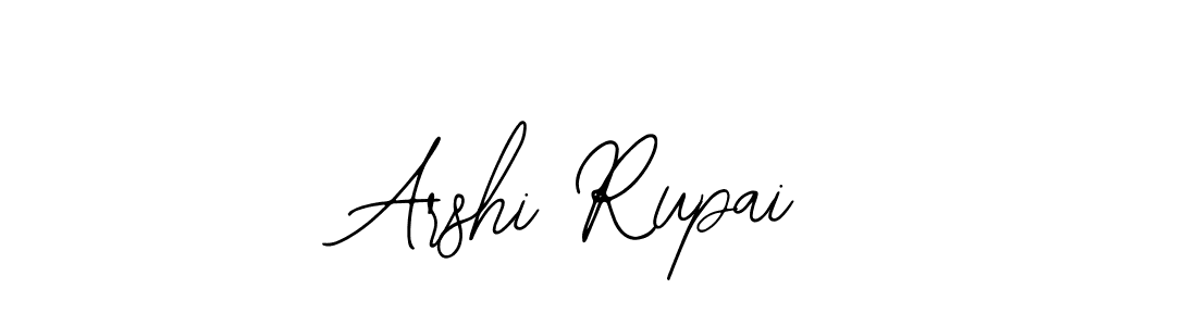 Create a beautiful signature design for name Arshi Rupai. With this signature (Bearetta-2O07w) fonts, you can make a handwritten signature for free. Arshi Rupai signature style 12 images and pictures png