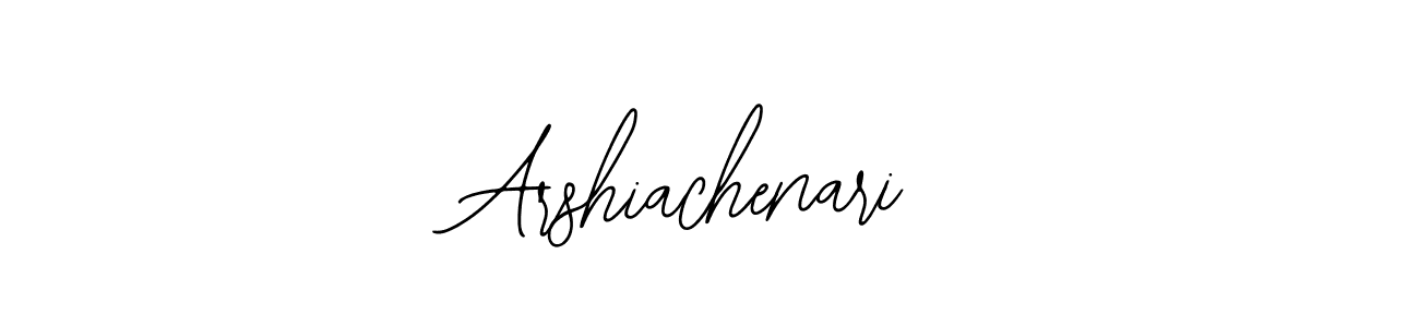 How to make Arshiachenari signature? Bearetta-2O07w is a professional autograph style. Create handwritten signature for Arshiachenari name. Arshiachenari signature style 12 images and pictures png