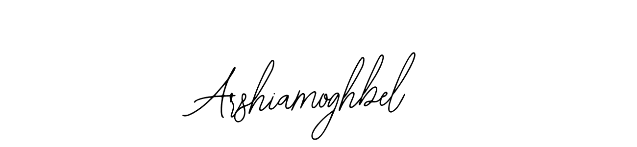 Make a beautiful signature design for name Arshiamoghbel. With this signature (Bearetta-2O07w) style, you can create a handwritten signature for free. Arshiamoghbel signature style 12 images and pictures png