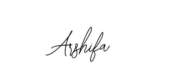 Bearetta-2O07w is a professional signature style that is perfect for those who want to add a touch of class to their signature. It is also a great choice for those who want to make their signature more unique. Get Arshifa name to fancy signature for free. Arshifa signature style 12 images and pictures png