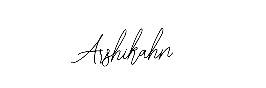 Arshikahn stylish signature style. Best Handwritten Sign (Bearetta-2O07w) for my name. Handwritten Signature Collection Ideas for my name Arshikahn. Arshikahn signature style 12 images and pictures png