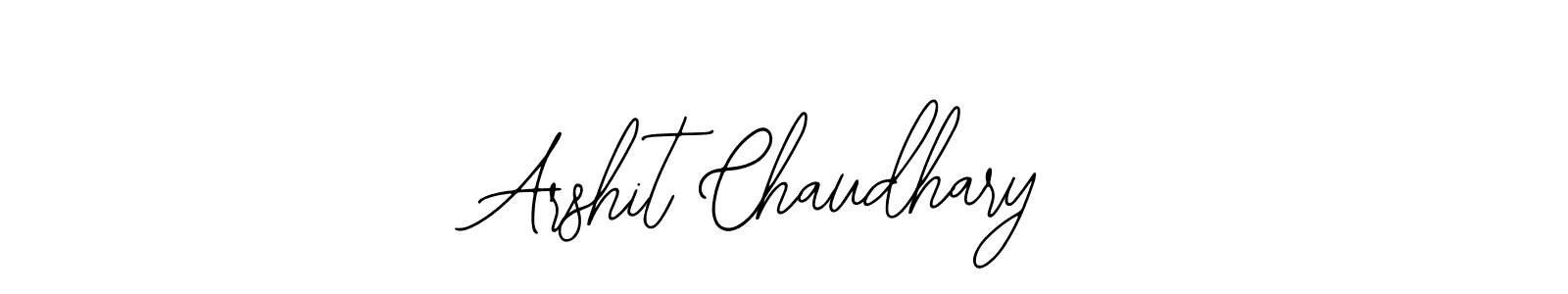 The best way (Bearetta-2O07w) to make a short signature is to pick only two or three words in your name. The name Arshit Chaudhary include a total of six letters. For converting this name. Arshit Chaudhary signature style 12 images and pictures png
