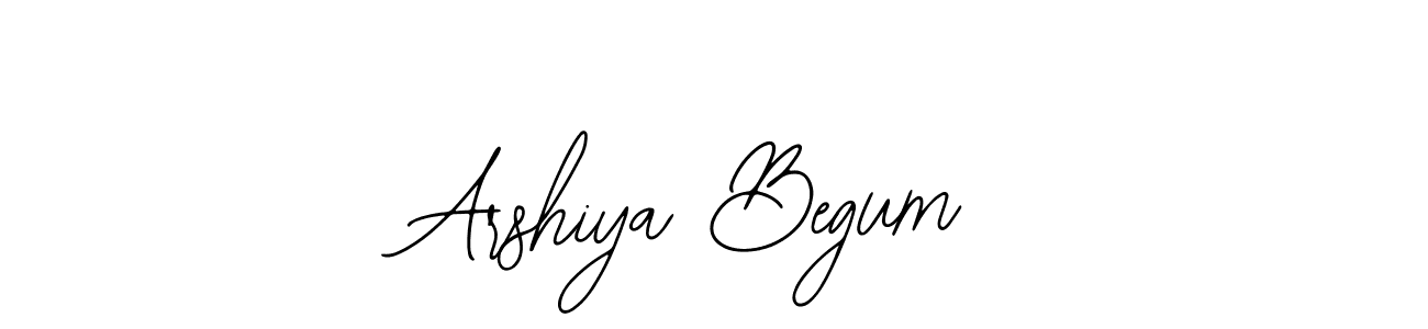 if you are searching for the best signature style for your name Arshiya Begum. so please give up your signature search. here we have designed multiple signature styles  using Bearetta-2O07w. Arshiya Begum signature style 12 images and pictures png