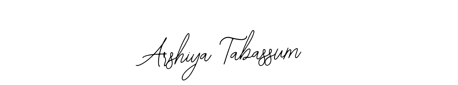 See photos of Arshiya Tabassum official signature by Spectra . Check more albums & portfolios. Read reviews & check more about Bearetta-2O07w font. Arshiya Tabassum signature style 12 images and pictures png