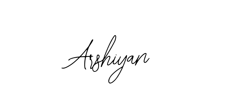The best way (Bearetta-2O07w) to make a short signature is to pick only two or three words in your name. The name Arshiyan include a total of six letters. For converting this name. Arshiyan signature style 12 images and pictures png