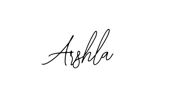 You should practise on your own different ways (Bearetta-2O07w) to write your name (Arshla) in signature. don't let someone else do it for you. Arshla signature style 12 images and pictures png