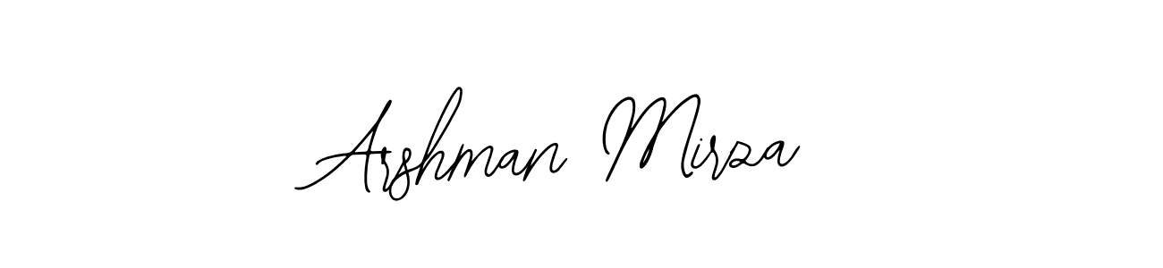 if you are searching for the best signature style for your name Arshman Mirza. so please give up your signature search. here we have designed multiple signature styles  using Bearetta-2O07w. Arshman Mirza signature style 12 images and pictures png