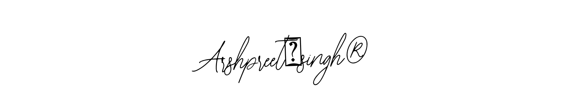 Create a beautiful signature design for name Arshpreet✓singh®. With this signature (Bearetta-2O07w) fonts, you can make a handwritten signature for free. Arshpreet✓singh® signature style 12 images and pictures png