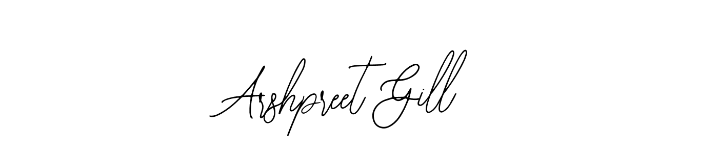 Make a beautiful signature design for name Arshpreet Gill. With this signature (Bearetta-2O07w) style, you can create a handwritten signature for free. Arshpreet Gill signature style 12 images and pictures png