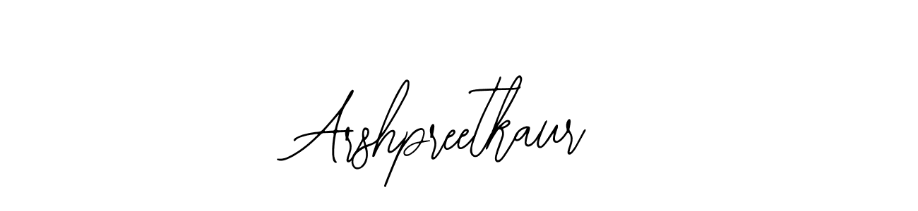 How to make Arshpreetkaur signature? Bearetta-2O07w is a professional autograph style. Create handwritten signature for Arshpreetkaur name. Arshpreetkaur signature style 12 images and pictures png