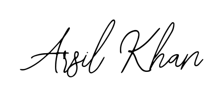 Make a beautiful signature design for name Arsil Khan. Use this online signature maker to create a handwritten signature for free. Arsil Khan signature style 12 images and pictures png