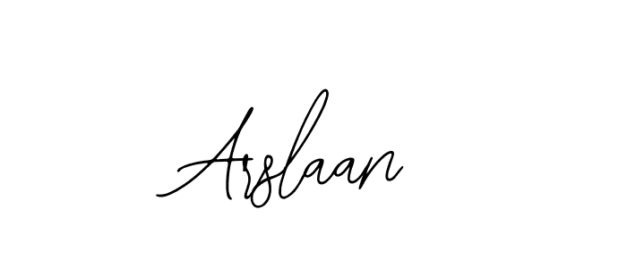 Make a beautiful signature design for name Arslaan. With this signature (Bearetta-2O07w) style, you can create a handwritten signature for free. Arslaan signature style 12 images and pictures png