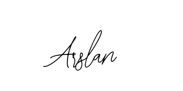 Design your own signature with our free online signature maker. With this signature software, you can create a handwritten (Bearetta-2O07w) signature for name Arslan. Arslan signature style 12 images and pictures png