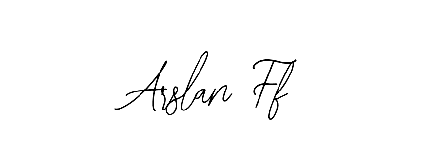 Arslan Ff stylish signature style. Best Handwritten Sign (Bearetta-2O07w) for my name. Handwritten Signature Collection Ideas for my name Arslan Ff. Arslan Ff signature style 12 images and pictures png