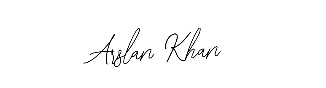 Use a signature maker to create a handwritten signature online. With this signature software, you can design (Bearetta-2O07w) your own signature for name Arslan Khan. Arslan Khan signature style 12 images and pictures png