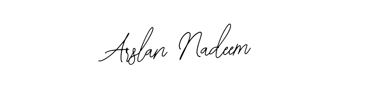 You can use this online signature creator to create a handwritten signature for the name Arslan Nadeem. This is the best online autograph maker. Arslan Nadeem signature style 12 images and pictures png